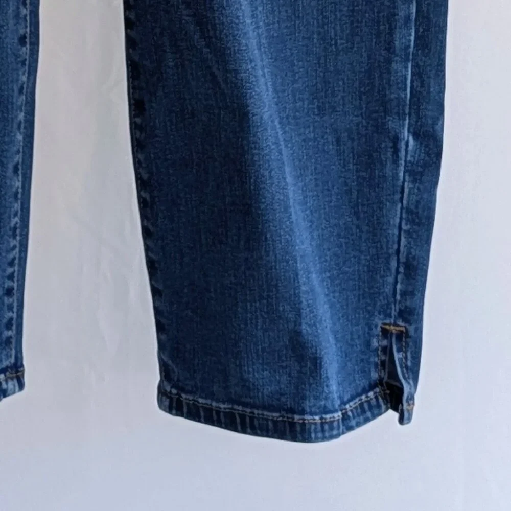 1035 – NYDJ Curves 360 Jeans Blue Size 16 Short $17.00 - Picture 6 of 10